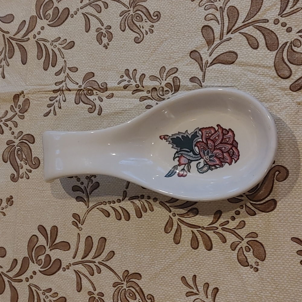 Preferred Stock "Paisley Garden Floral" Spoon Rest
